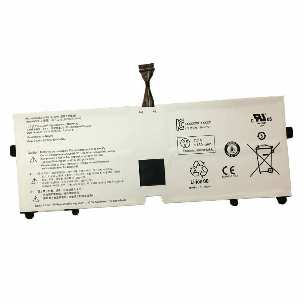 Batería para Gram-15-LBP7221E-2ICP4/73/lg-LBS1224E